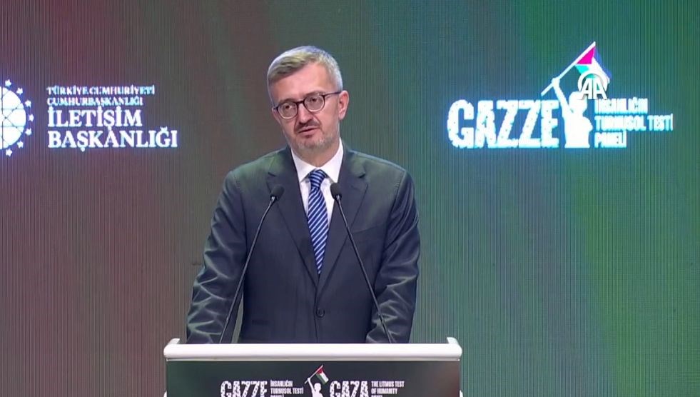 cumhurbaskanligi iletisim baskani burhanettin duran israil soykirim sucundan kacamayacak sItkXKE4