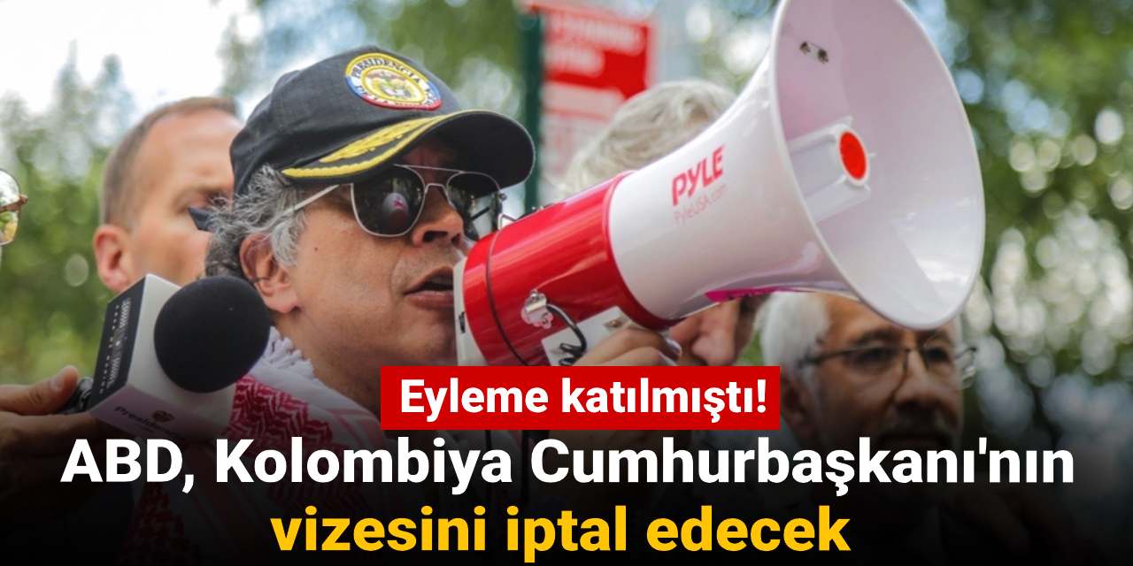 filistine destek eylemine katilmisti abd kolombiya cumhurbaskaninin vizesini iptal edecek EESGXOfO