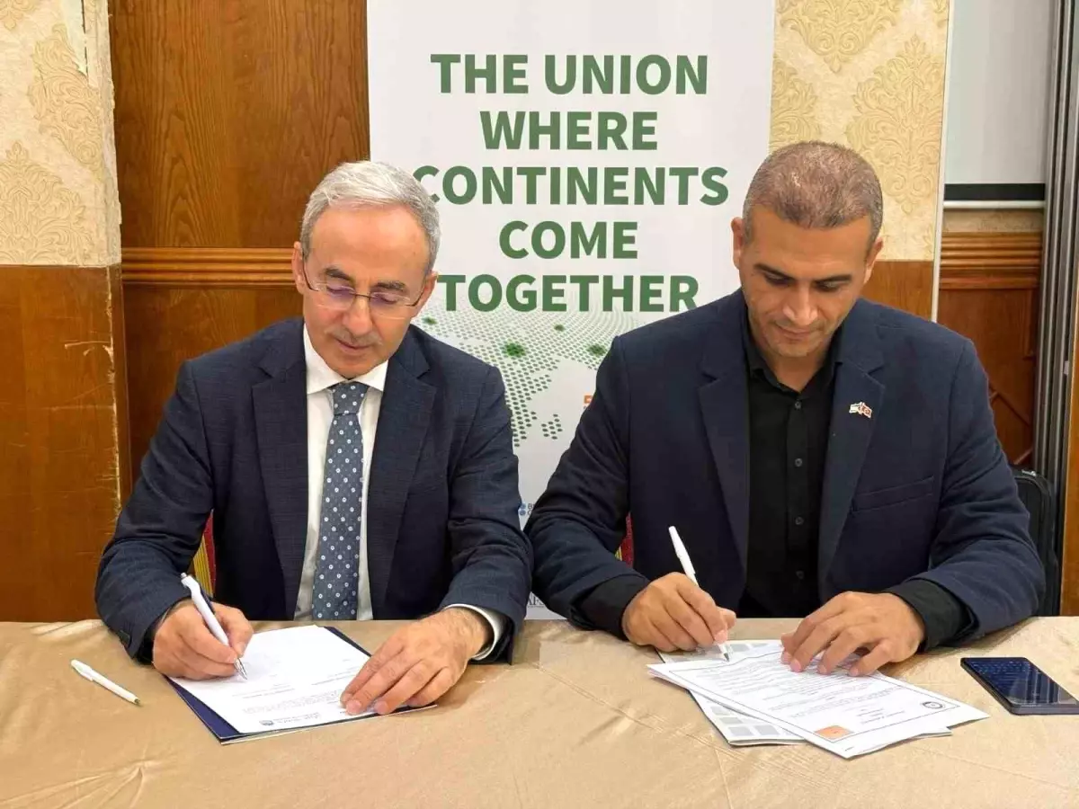 gaziantep islam bilim ve teknoloji universitesi rektoru tunusta turk arap universite rektorleri kongresine katildi JVaMIJE9.jpg