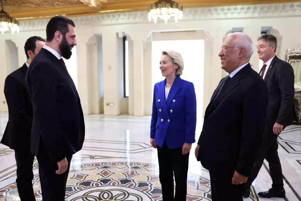 AB Başkanı Suriye’yi Ziyaret Etti