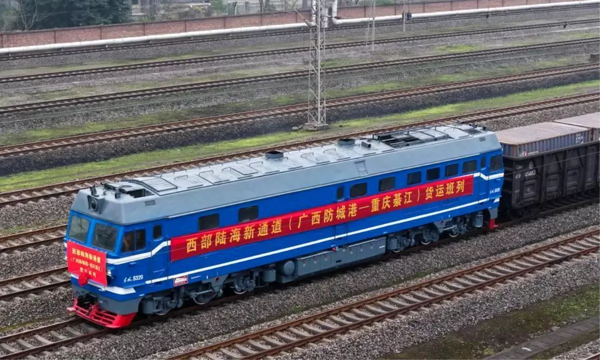 Çin’in Demiryolu Taşımacılığı Rekor Kırdı