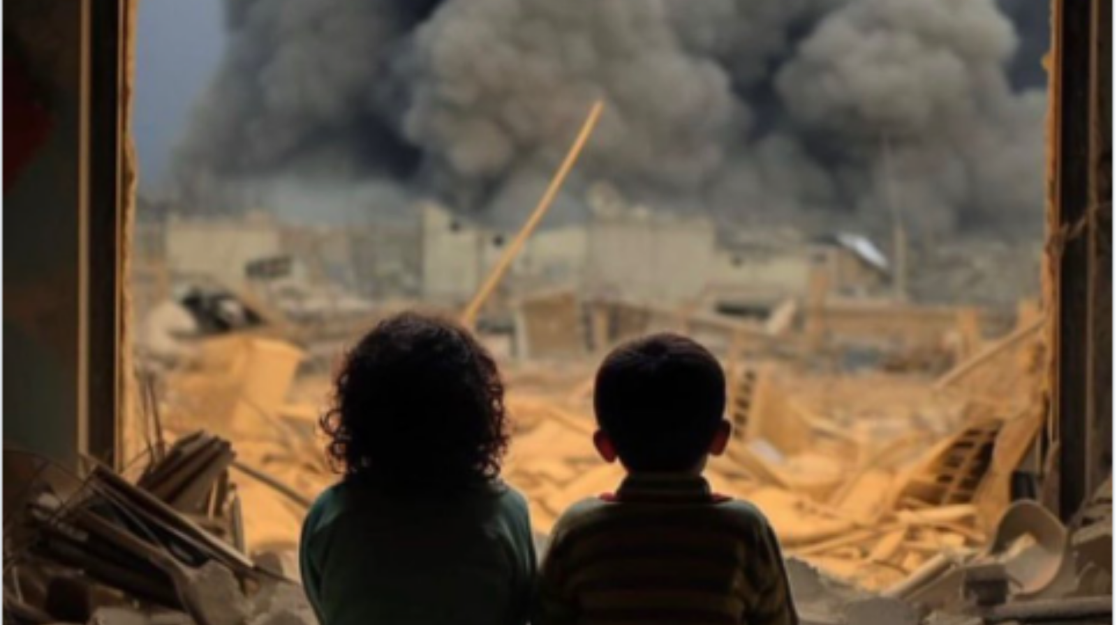 "Çocuklar kuşatma altındayken kimse özgür değil"