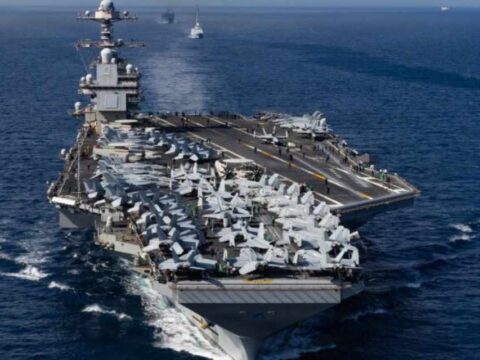 ABD’nin Dev Uçak Gemisi Girit’e Ulaştı, Bölgedeki Gerilim Artıyor