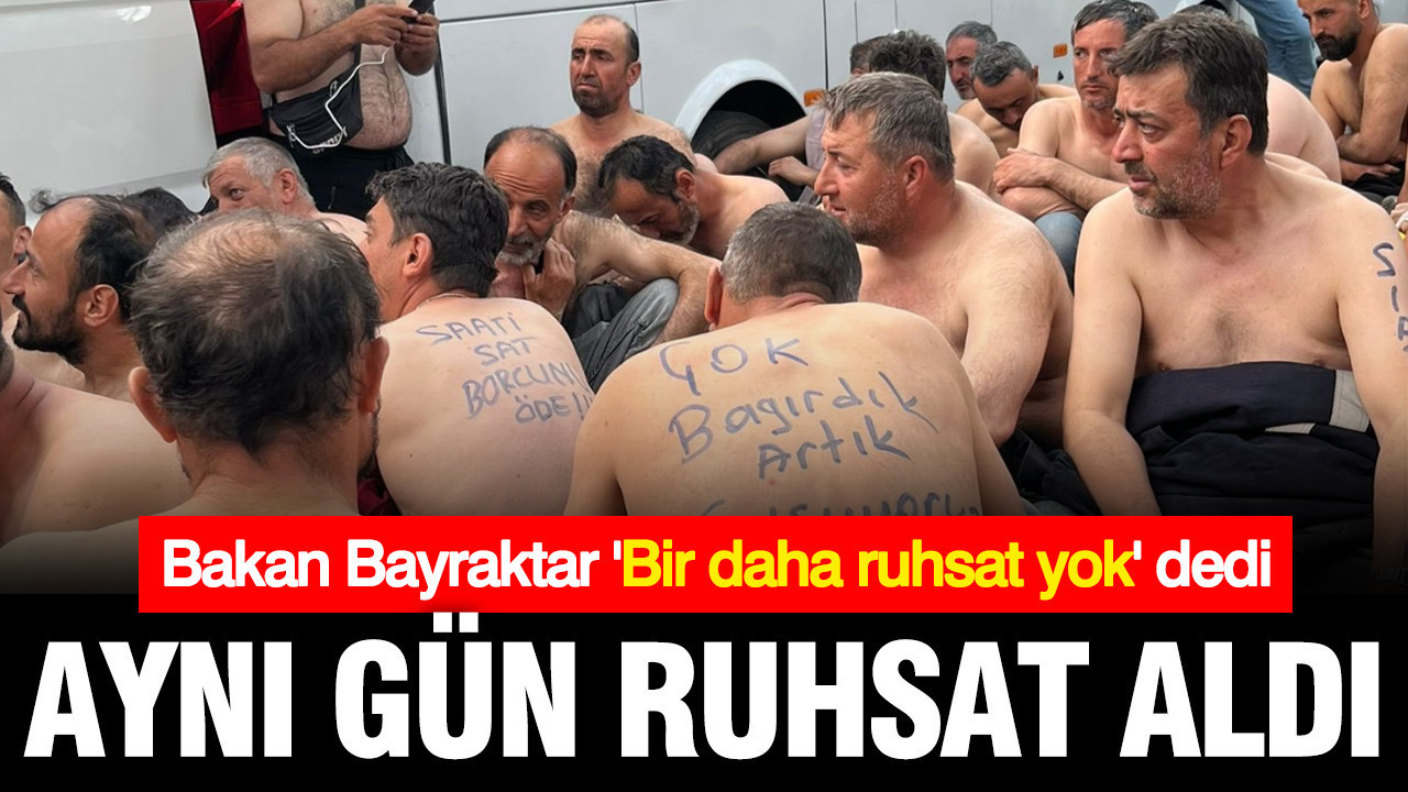 Bakan Bayraktar’dan “Bir Daha Ruhsat Yok” Açıklaması; Yıldızlar SSS Holding Yeni Ruhsat Aldı